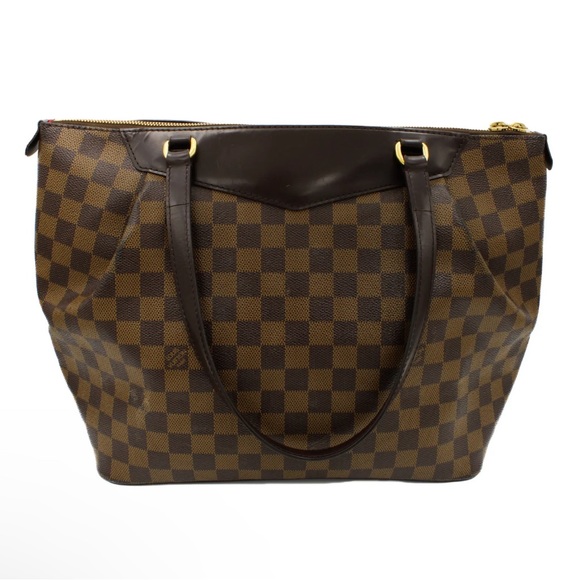 Authentic Preloved 2011 Louis Vuitton Westminster GM Brown Damier Ebene Shoulder - Picture 2 of 10
